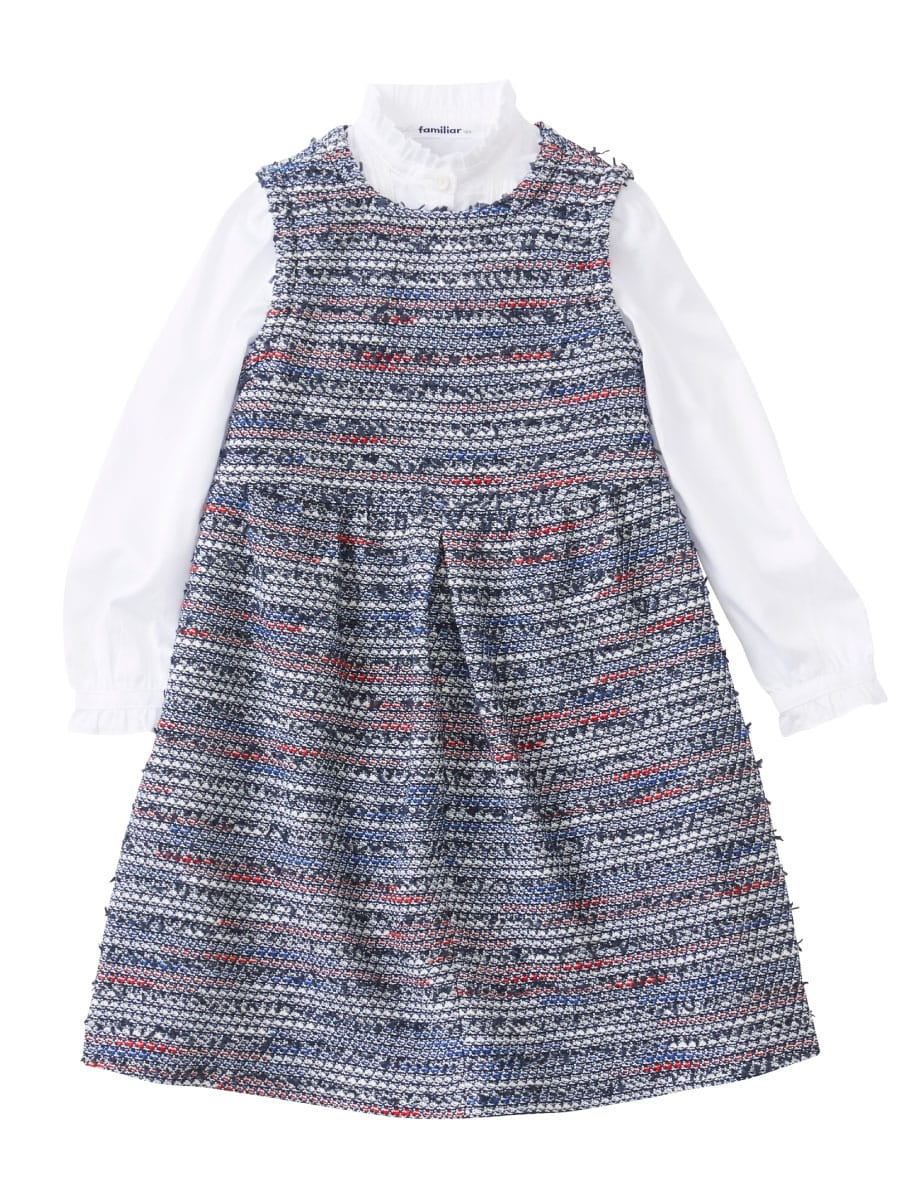 COOHEM × familiar For Girls ジャンパースカート